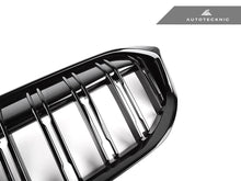Load image into Gallery viewer, AutoTecknic Dual-Slats Gloss Black Front Grille - G20 3-Series LCI