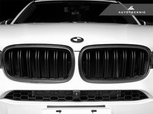 Load image into Gallery viewer, AutoTecknic Dual-Slats Carbon Fiber Front Grille Set - F15 X5 | F85 X5M &amp; F16 X6 | F86 X6M