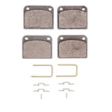 DFC 74-74 Saab 99 Rear 5000 Advanced Semi Metallic Brake Pads and Hardware Kit