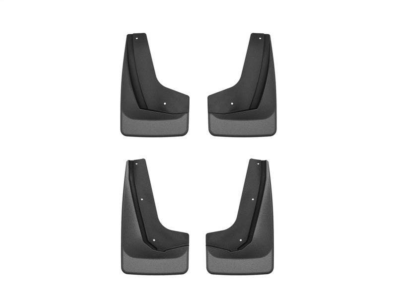 WeatherTech 25-26 Chevrolet Equinox Front & Rear Mudflaps - Black