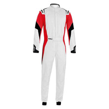 Load image into Gallery viewer, Sparco Suit Competition (Boot Cuff) 66 White/Red