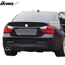 Load image into Gallery viewer, 2006-2011 BMW E90 3-Series Trunk Spoiler OE Style Fiberglass Rear Wing