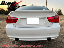 Load image into Gallery viewer, 2006-2011 BMW E90 3-Series Trunk Spoiler OE Style Fiberglass Rear Wing