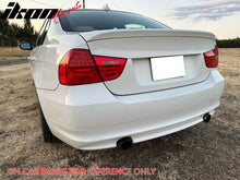 Load image into Gallery viewer, 2006-2011 BMW E90 3-Series Trunk Spoiler OE Style Fiberglass Rear Wing