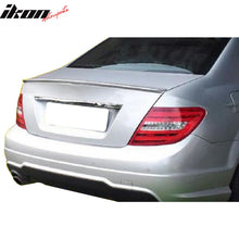 Load image into Gallery viewer, 2008-2014 Benz W204 OE Flush Mount Gray Trunk Spoiler Fiberglass