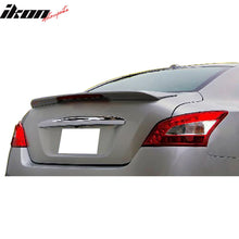 Load image into Gallery viewer, 2009-2015 Nissan Maxima OE Style Gray Primer Trunk Spoiler W/LED FRP