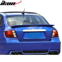 Load image into Gallery viewer, 2008-2014 Subaru Impreza/WRX OE Style Gray Primer Trunk Spoiler W/LED