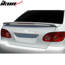 Load image into Gallery viewer, 2003-2008 Toyota Corolla OE Style Gray Primer Trunk Spoiler W/LED ABS