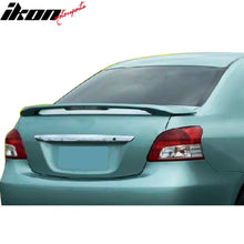 Load image into Gallery viewer, 2007-2013 Toyota Yaris OE Style Gray Primer Trunk Spoiler W/LED FRP
