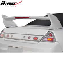 Load image into Gallery viewer, Universal Shark Style Gray Primer Rear Trunk Spoiler Wing W/LED FRP