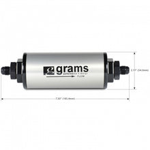 Load image into Gallery viewer, Grams Performance 100 Micron -6AN Fuel Filter