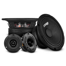 Load image into Gallery viewer, DS18 PRO-GM 6.5in Mid-Range 140 Watt Loudspeaker w/ 3.8in Super Bullet 120 Watt Tweeter - Pair