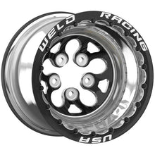 Load image into Gallery viewer, Weld - Blk DBL MT 15x10in Blk Alpha-1 5x4.75in BP 5in BS