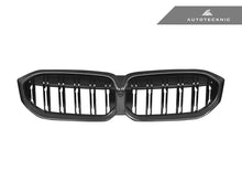 Load image into Gallery viewer, AutoTecknic Dry Carbon Fiber Dual-Slat Front Grille - G20 3-Series LCI