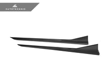 Load image into Gallery viewer, AutoTecknic Dry Carbon Fiber Side Skirt Extension Set - G90/ G99 M5