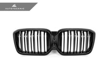Load image into Gallery viewer, AutoTecknic Dual-Slats Gloss Black Front Grille - G01 X3 | G02 X4 LCI