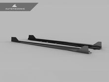 Load image into Gallery viewer, AutoTecknic Dry Carbon Side Skirt Extension Set - G87 M2