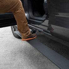 Load image into Gallery viewer, Go Rhino 07-21 Toyota Tundra Double Cab 4dr E-BOARD E1 Electric Running Board Kit - Tex. Blk