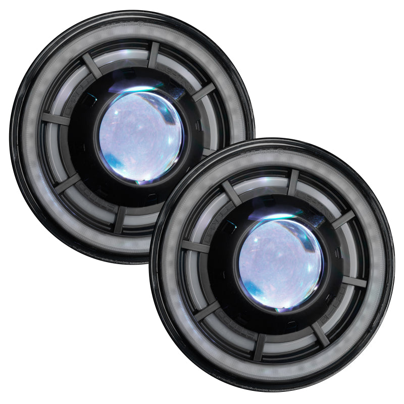 Oracle Oculus 7in ColorSHIFT Bi-LED Projector Headlights for Jeep Wrangler JK NO RETURNS