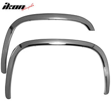 Load image into Gallery viewer, 2007-2013 Chevy Silverado 1500 Fender Flares Stainless Steel Polished