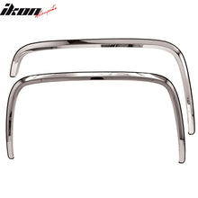 Load image into Gallery viewer, 2016-2018 Chevy Silverado 1500 Fender Flares Stainless Steel Polished