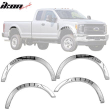 Load image into Gallery viewer, 2017-2020 Ford F-250 F-350 Super Fender Flare Stainless Steel Polished