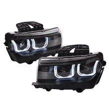 Load image into Gallery viewer, 2010-2013 5TH to 6TH Gen Camaro ZL1 Front Bumper + Headlights + DRL