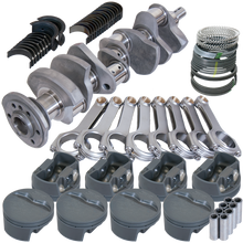 Load image into Gallery viewer, Eagle Chevy 327 SJ 3.250in Crank 2.300in Mains 6.125in H-Beam 4.000in Pistons Rotating Assembly
