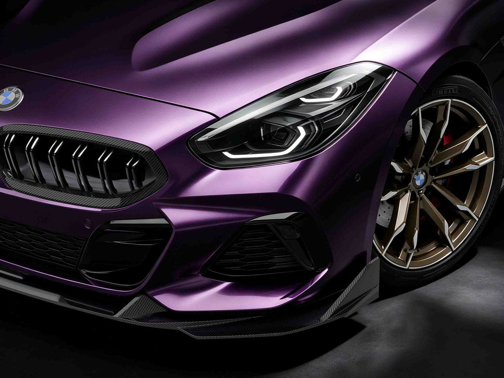 AutoTecknic Dual-Slat Carbon Fiber Front Grille Set - BMW G29 Z4