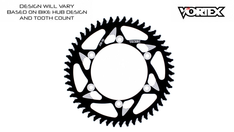 Vortex Racing 42 Tooth 520 Rear Sprocket - Black