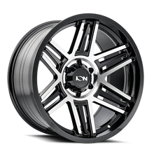 Load image into Gallery viewer, ION Type 147 17x9 / 8x170 BP / 0mm Offset / 125.2mm Hub Black/Machined Wheel