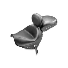 Load image into Gallery viewer, Mustang 09-21 Suzuki Boulevard C50/C50T Standard Touring 2PC Seat w/Driver Backrest w/Studs - Black