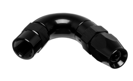 Vibrant -3AN 120 Degree High Flow Hose End Fitting for PTFE Lined Flex Hose