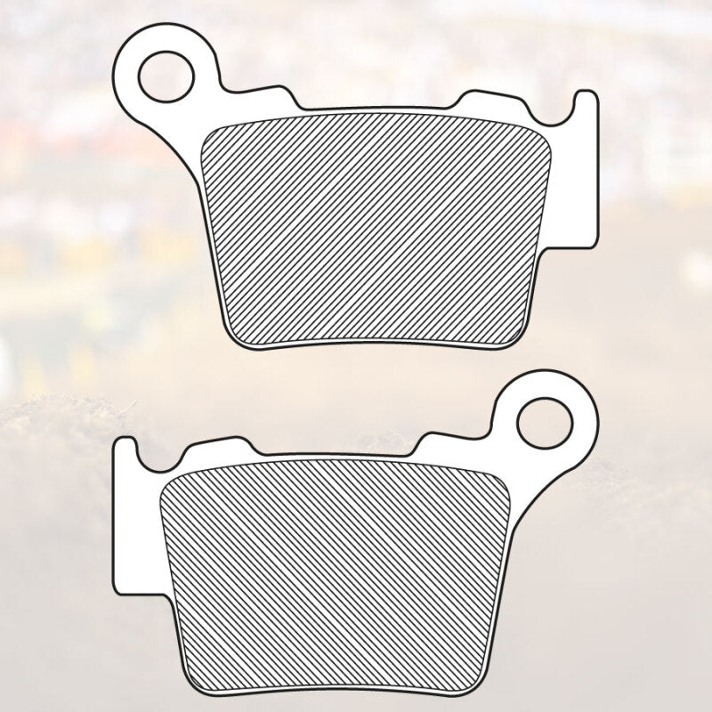Renthal 08-10 BMW/ 21-24 Gas Gas/ 09-15 Husaberg/ 98-24 Husq/ 04-24 KTM Rear Works Brake Pads