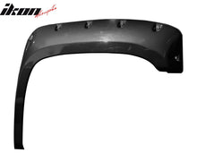 Load image into Gallery viewer, 2007-2013 Chevy Silverado Bolt Style Fender Flares Black ABS 4PCS