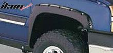 Load image into Gallery viewer, 1999-2006 Chevy Silverado Sierra Bolt Fender Flares Smooth Black ABS