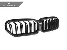 Load image into Gallery viewer, AutoTecknic Dry Carbon Fiber Dual-Slats Front Grilles - G30 5-Series LCI