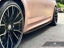 Load image into Gallery viewer, AutoTecknic Dry Carbon Fiber Side Skirt Extension Set - F90 M5 | G30 5-Series