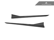 Load image into Gallery viewer, AutoTecknic Dry Carbon Fiber Side Skirt Extension Set - G90/ G99 M5
