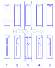 Load image into Gallery viewer, King Jeep 350CI 5.7L Main Bearing Set