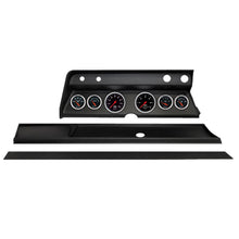 Load image into Gallery viewer, Autometer Designer Black Direct Fit Dash Kit 1966 Chevy Chevelle (2 x 3-3/8in. / 4 x 2-1/16in.)
