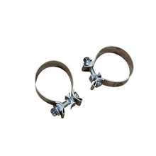 Load image into Gallery viewer, Kooks 3in Oval Clamp In Center/Center Muffler 18in Long Body Polished Stainless Steel
