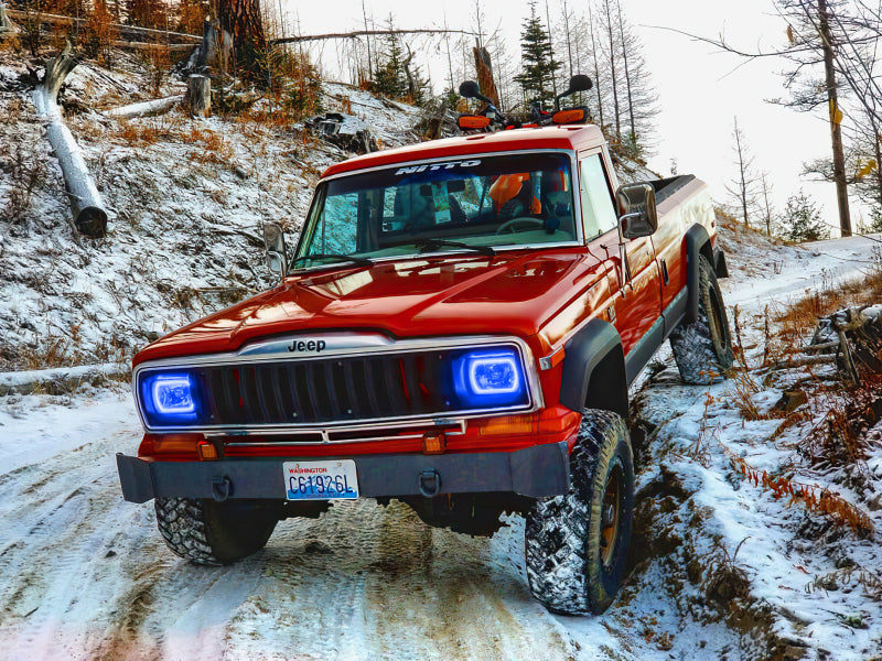 Oracle Pre-Installed Lights 7x6 IN. Sealed Beam - ColorSHIFT Halo NO RETURNS