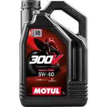Load image into Gallery viewer, Motul 300V Factory Line Road Racing 5W40 4L