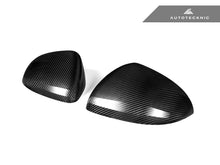 Load image into Gallery viewer, AutoTecknic Replacement Dry Carbon Mirror Covers - Mercedes-Benz W206 C-Class