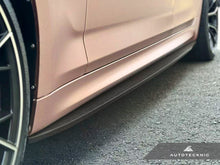 Load image into Gallery viewer, AutoTecknic Dry Carbon Fiber Side Skirt Extension Set - F90 M5 | G30 5-Series