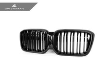 Load image into Gallery viewer, AutoTecknic Dual-Slats Gloss Black Front Grille - G01 X3 | G02 X4 LCI