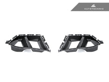 Load image into Gallery viewer, AutoTecknic Dry Carbon Front Bumper Lower Vent Set - G80 M3 | G82/ G83 M4