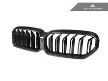 Load image into Gallery viewer, AutoTecknic Dry Carbon Fiber Dual-Slats Front Grilles - G30 5-Series LCI