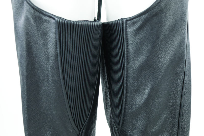 Kuryakyn By River Road Sierra Leather Chaps Black Womens - Small